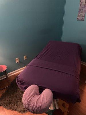 Massage Table with heat