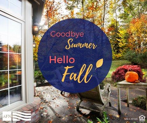 Welcome back Fall. Mortgage rates are at new all time lows - Contact us today for your free & no obligation quote!