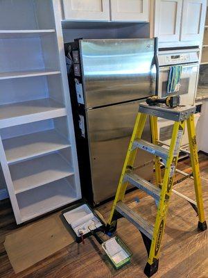 Painting cabinets and cabinet doors