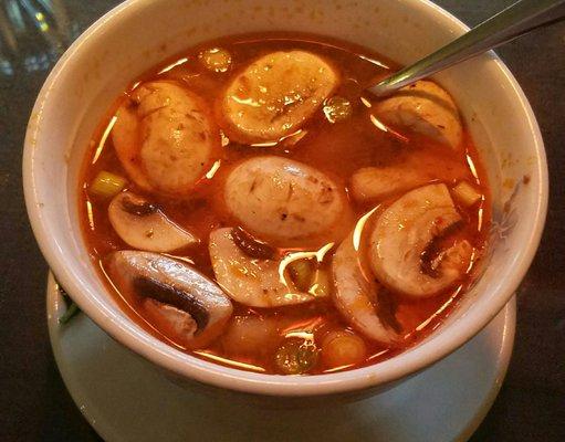 Tom Yum soup (chicken)