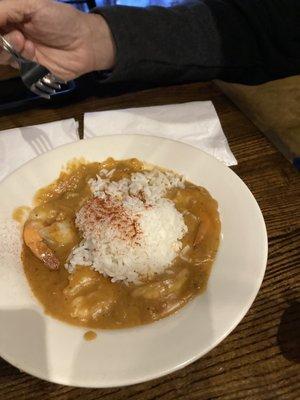 Shrimp etouffee