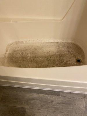 Mud in the bathtub