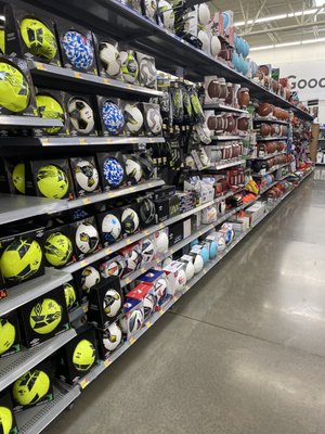 Sporting goods. This really is the best stocked Walmart in the valley, hands down.