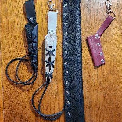 Leather sheaths