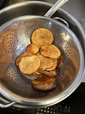 Fried potatoes