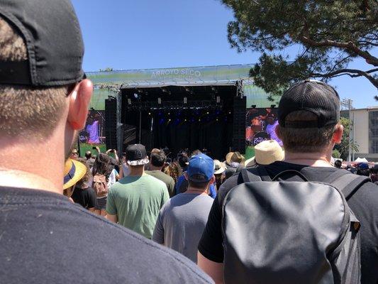 Lots of people for Prince's Band The Revolution @ Arroyo Seco Weekend Music Festival 2018 in Pasadena