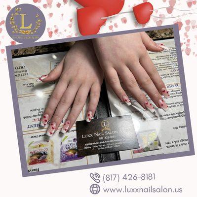 Valentine Nail Design