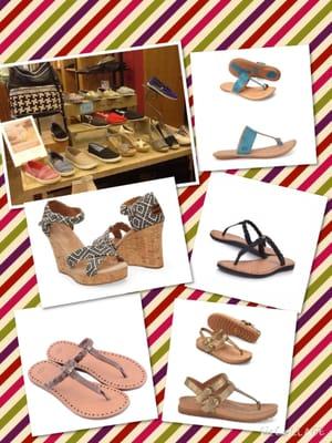 Shoes from Tom's, Ugg,, Yosi Samra and many more