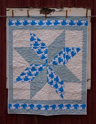 Sweet Cupid's Daydream Baby Quilt