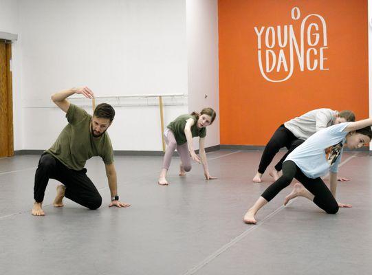 Dancers help generate their own ways of moving.