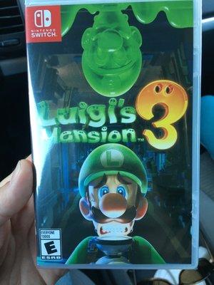 Luigi's Mansion 3 came out today, got for kid as treat for good grades