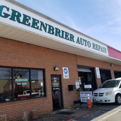 Front of Greenbrier Auto