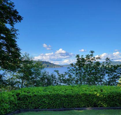 Lake Washington on a beautiful summer day