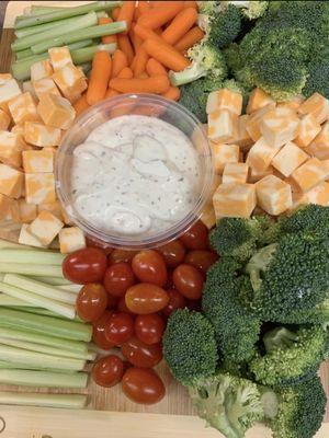 Veggie and Cheese Trays