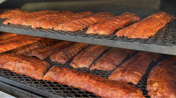 Smoked ribs