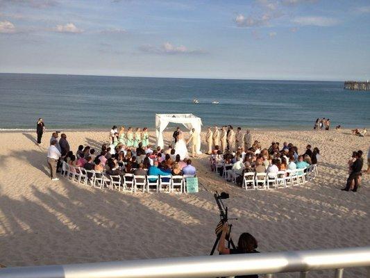 Ceremony on the beach