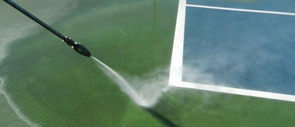 Master Systems Courts Tennis Court Cleaning Service