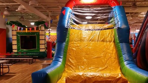 Bounce house inside extreme fun