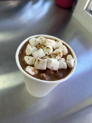 Top shelf organic cocoa hot chocolate! Dairy free, gluten free and delicious!