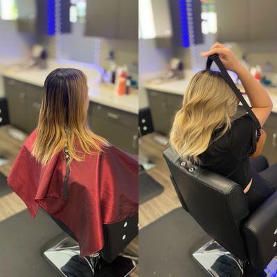 Blonding Retouch $300