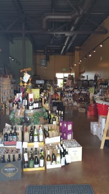 Wine, beer and accessories even gifts.  Great shop!!