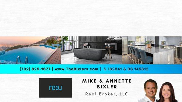 Mike & Annette Bixler - The Bixlers - Real Broker