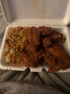 4 Fried Chicken Wings