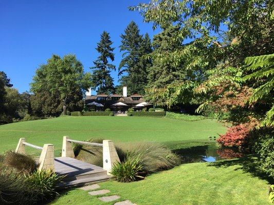 Huka Lodge, Taupo, New Zealand.