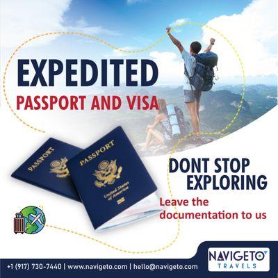 Expedited passport and visa services !