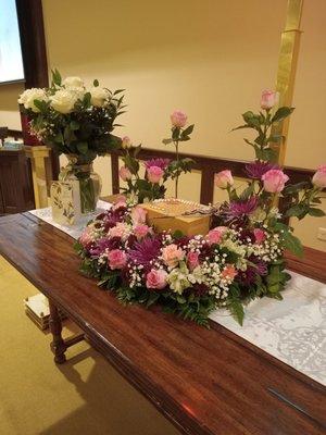 Grandmothers Urn  Memorial Service