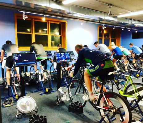 Our member classes and group training programs give our athletes individualized training programs for races throughout the year.