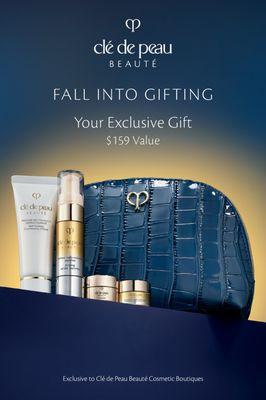 Receive a complimentary gift with a purchase of $250. Offer valid from 10/8/2022 to 10/23/2022.