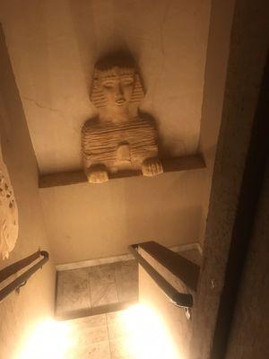 Eh, why is there a sphinx up on the 3rd floor?