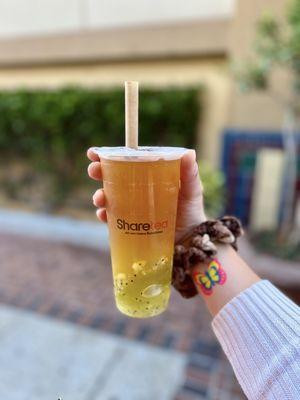 Kiwi Fruit Tea with Aiyu Jelly