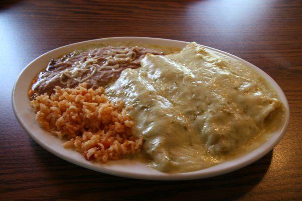 Enchiladas Verdes