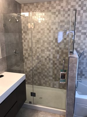 Frameless Shower door