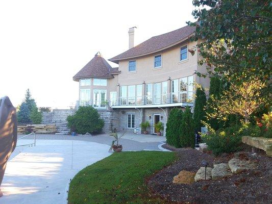 Luxury residence in Ozaukee County, WI that ValCore completed an appraisal on.