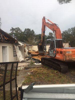 House demolition