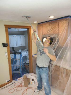 Popcorn Ceiling Removal