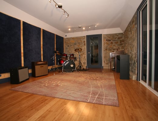 Our spacious live room