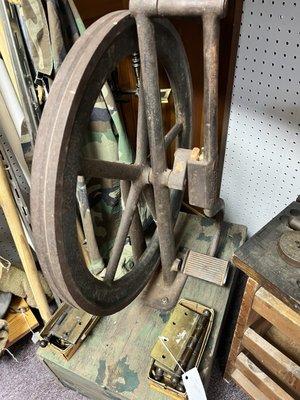 antique dental wheel