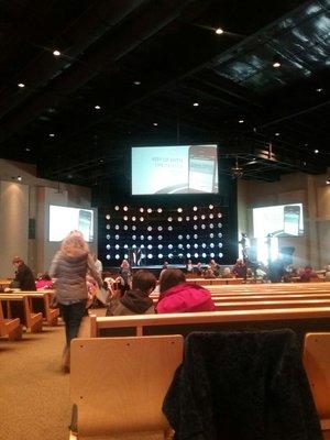 Early morning church!