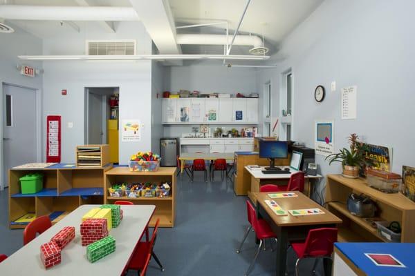 The interior of one of our Wheeler Ave. classrooms