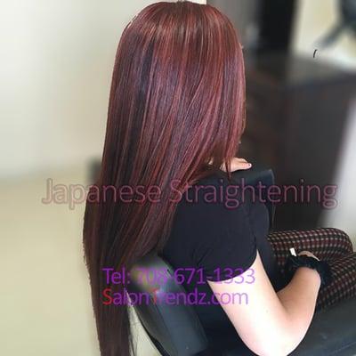 Korean Magic Straightening Perm, Japanese Hair Straightening & Thermal Reconditioning, Japanese Perm