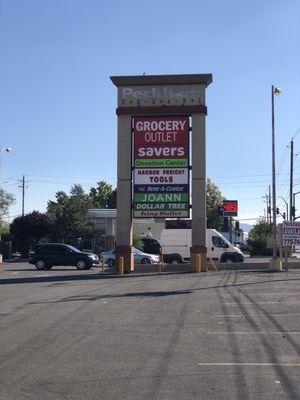 Marquee plaza sign on Kietzke Lane