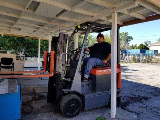 A other happy customer who was certified by Allstate Forklift