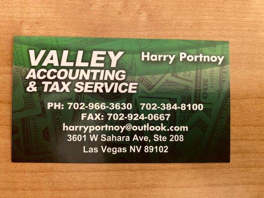 Valley accounting and tax service