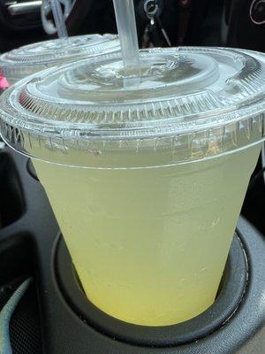 agua fresca piña--so good- all natural-not loaded with sugar