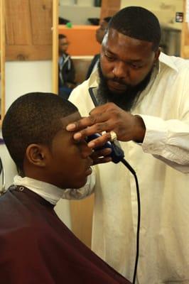 Barbering Services at Top Ends Barber & Salon Studio.