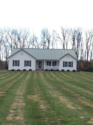 Beautiful home we cleaned in Fleming County